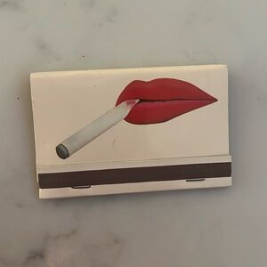 Tom Wesselmann, Mouth # 11, 1967 Matchbook